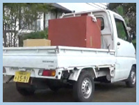 軽トラック荷物運搬