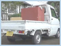 軽トラック荷物運搬