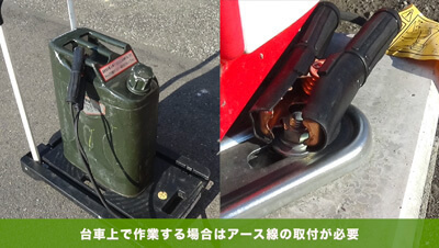 ガソリンの取り扱い イメージ1