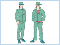 服装の身だしなみ