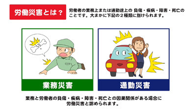 労働災害とは？　イメージ1