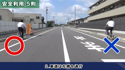 自転車　安全運転　イメージ3